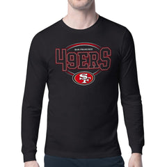 San Francisco 49ers Starter Team Track Graphic Long Sleeve T-Shirt | NFL Hot