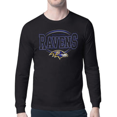 Baltimore Ravens Starter Team Track Graphic Long Sleeve T-Shirt | NFL Outlet