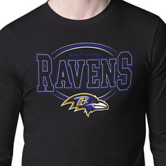 Baltimore Ravens Starter Team Track Graphic Long Sleeve T-Shirt | NFL Outlet