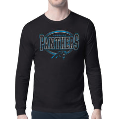 Carolina Panthers Starter Team Track Graphic Long Sleeve T-Shirt | NFL Hot