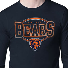 Chicago Bears Starter Team Track Graphic Long Sleeve T-Shirt | NFL Near me