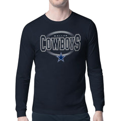 Dallas Cowboys Starter Team Track Graphic Long Sleeve T-Shirt | NFL Hot