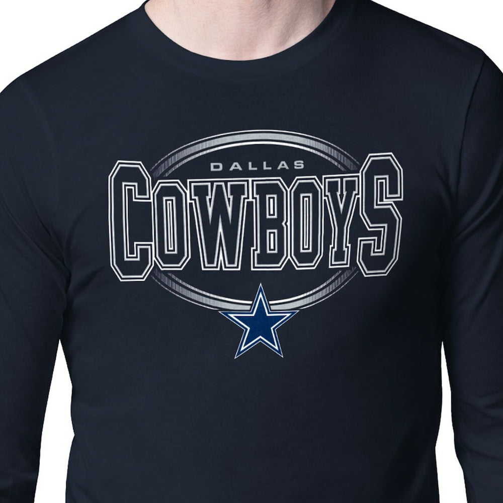 Dallas Cowboys Starter Team Track Graphic Long Sleeve T-Shirt | NFL Hot