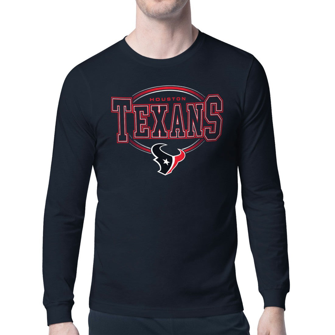 Houston Texans Starter Team Track Graphic Long Sleeve T-Shirt | NFL Discount