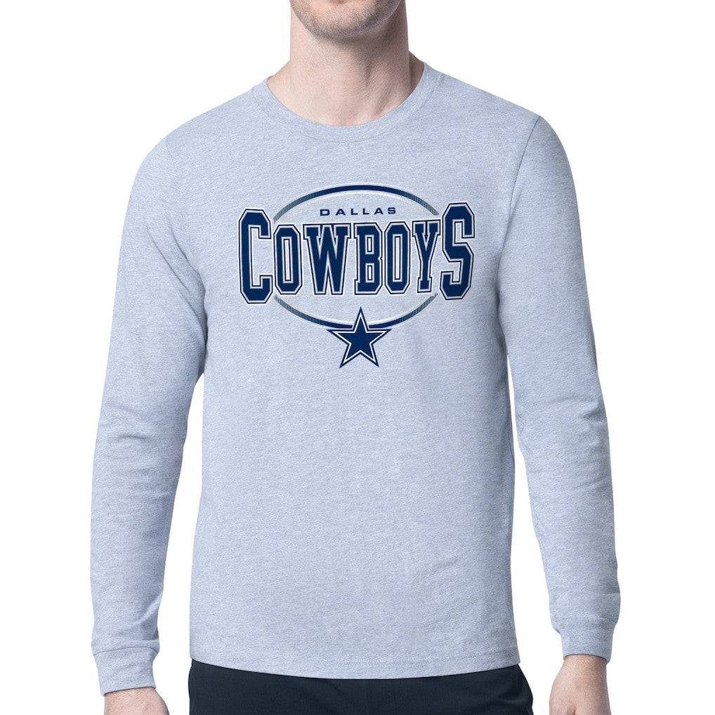 Dallas Cowboys Starter Team Track Graphic Long Sleeve T-Shirt | NFL Hot