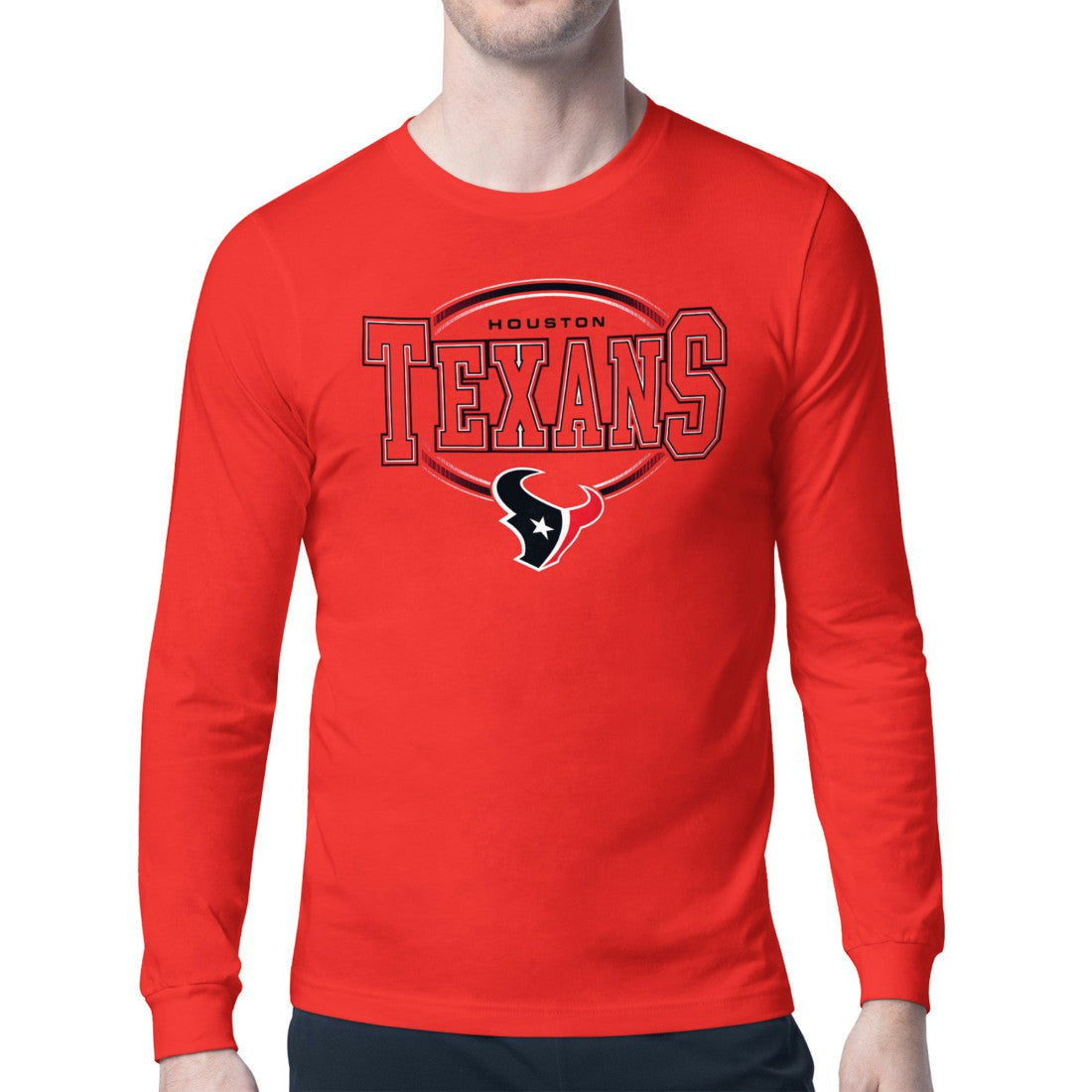 Houston Texans Starter Team Track Graphic Long Sleeve T-Shirt | NFL US