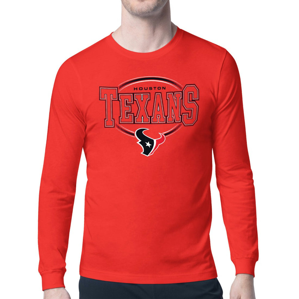 Houston Texans Starter Team Track Graphic Long Sleeve T-Shirt | NFL US