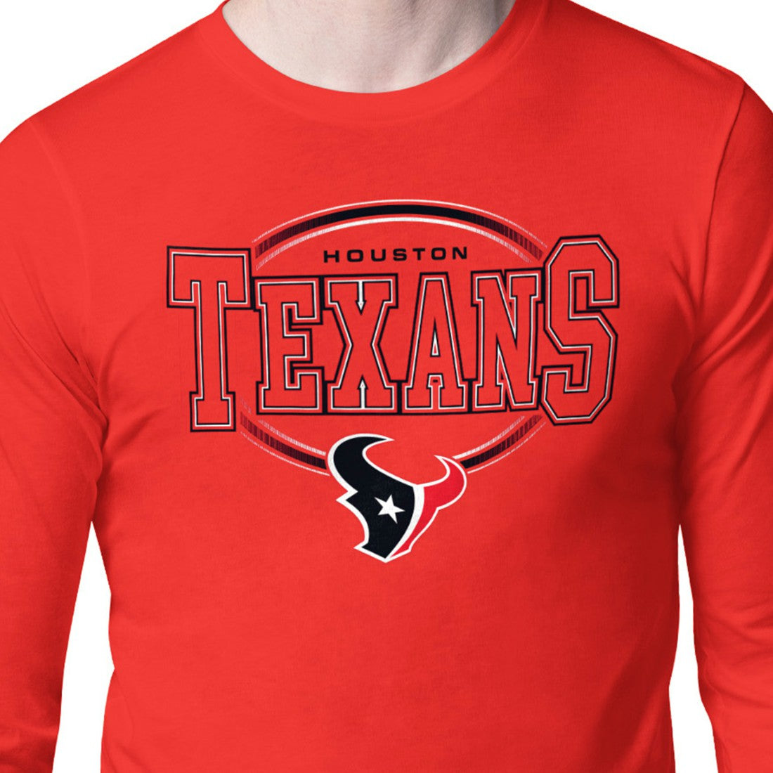 Houston Texans Starter Team Track Graphic Long Sleeve T-Shirt | NFL US