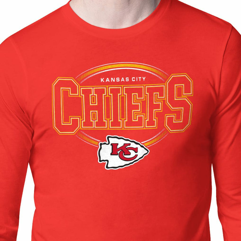 Kansas City Chiefs Starter Team Track Graphic Long Sleeve T-Shirt | NFL New