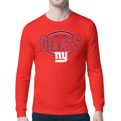 New York Giants Starter Team Track Graphic Long Sleeve T-Shirt | NFL On sale