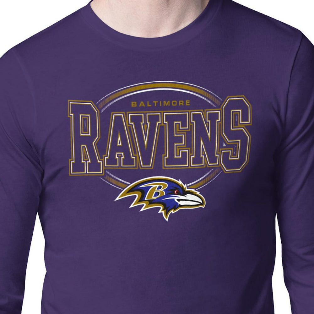 Baltimore Ravens Starter Team Track Graphic Long Sleeve T-Shirt | NFL Hot