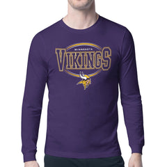 Minnesota Vikings Starter Team Track Graphic Long Sleeve T-Shirt | NFL Outlet