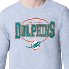 Miami Dolphins Starter Team Track Graphic Long Sleeve T-Shirt | NFL US