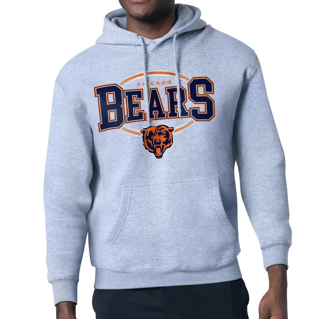 Chicago Bears Starter Team Track Graphic Pullover Hoodie | NFL Sale