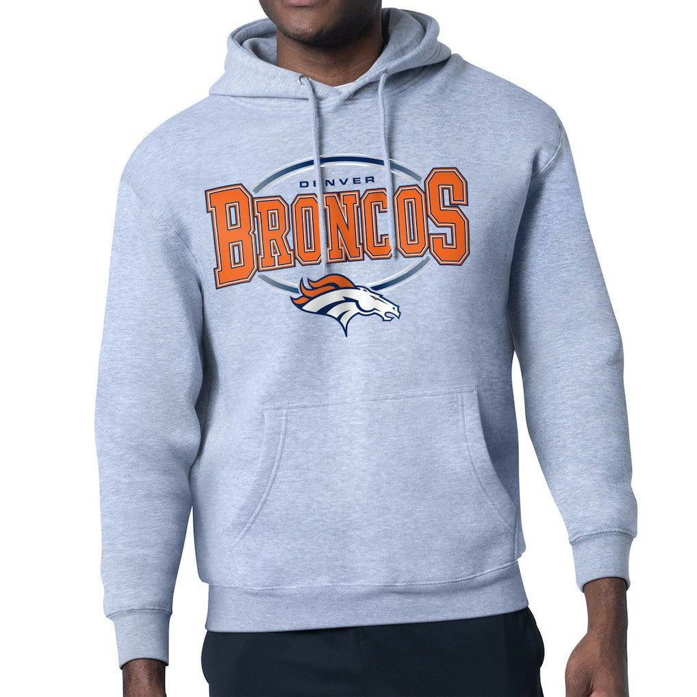 Denver Broncos Starter Team Track Graphic Pullover Hoodie | NFL Hot