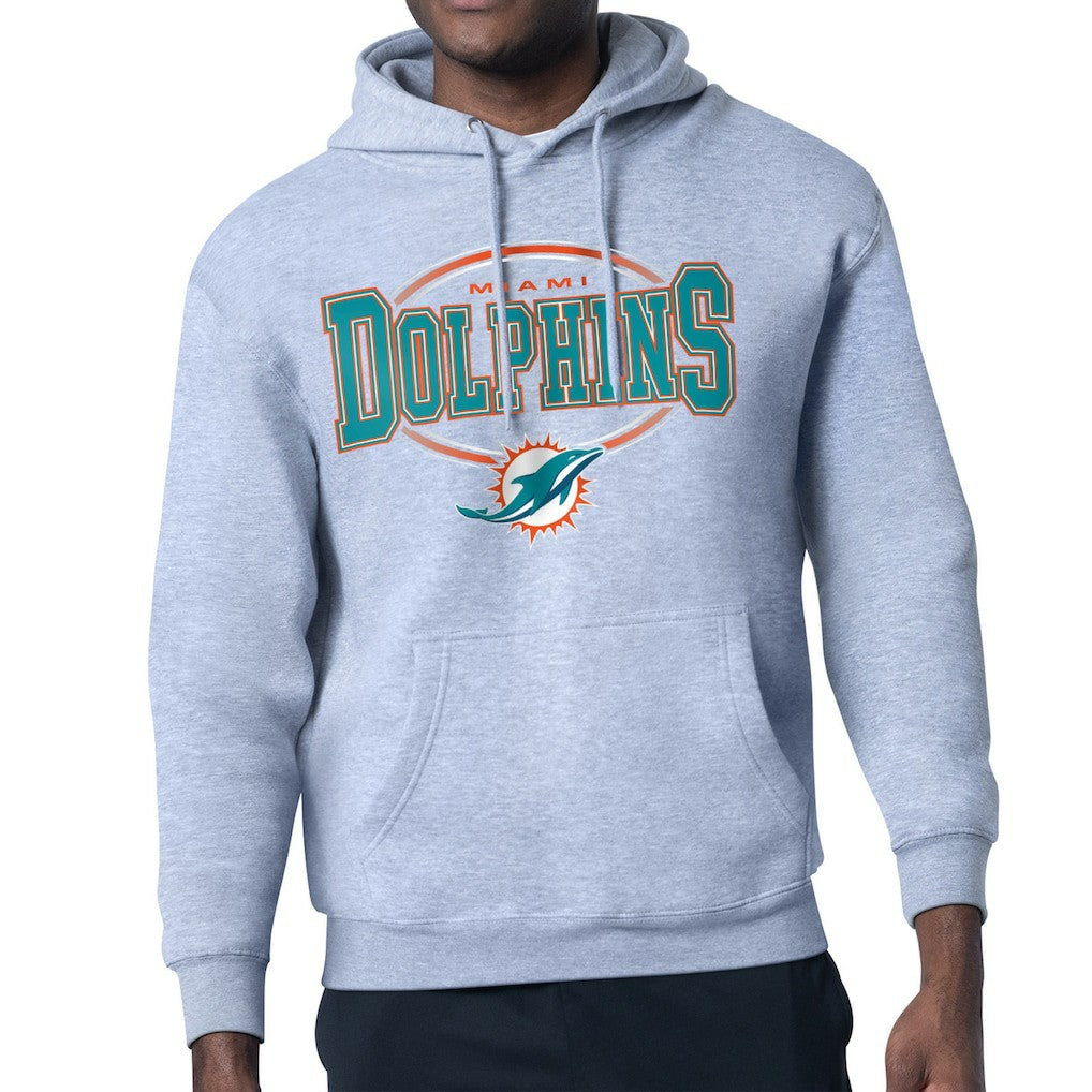 Miami Dolphins Starter Team Track Graphic Pullover Hoodie | NFL Sale