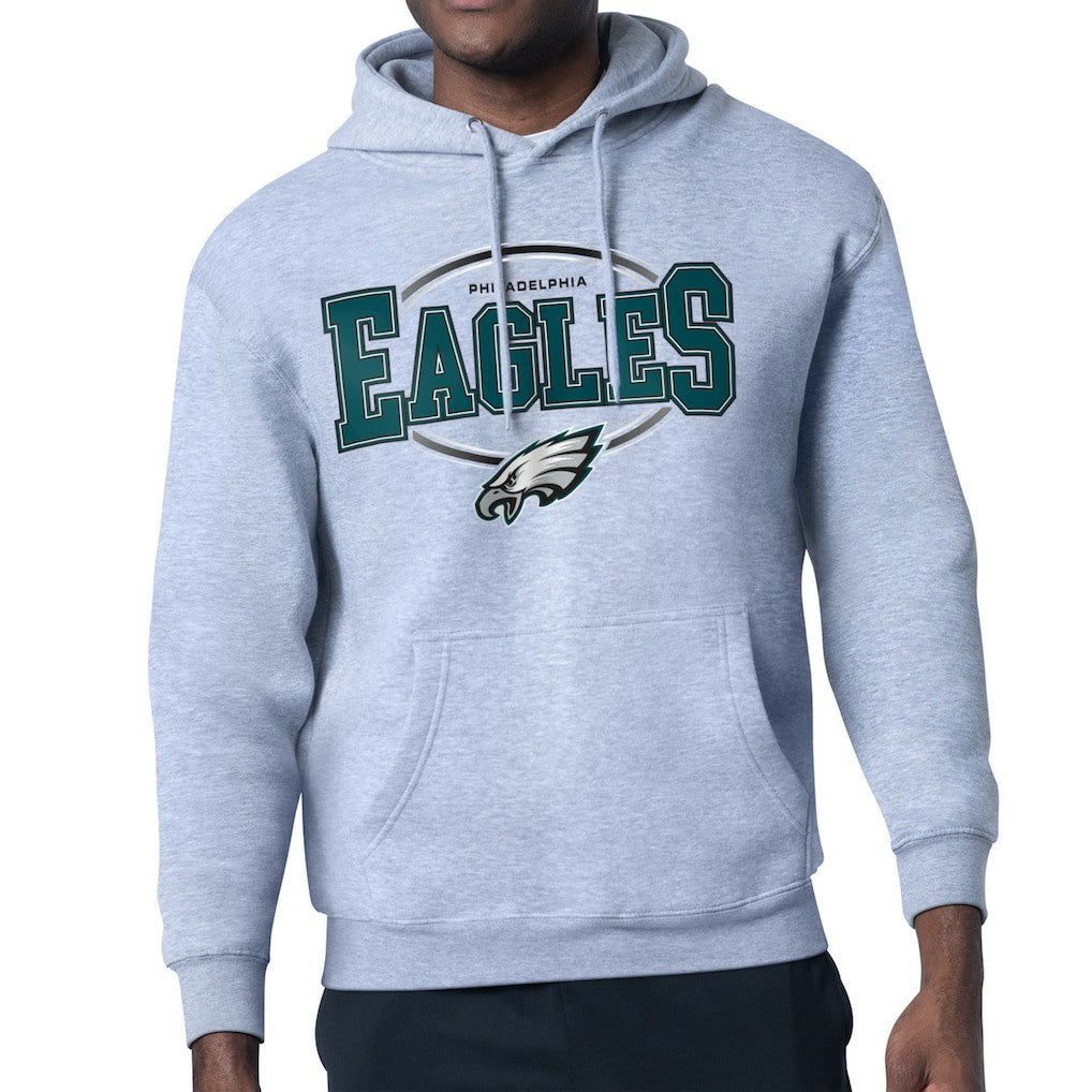 Philadelphia Eagles Starter Team Track Graphic Pullover Hoodie | NFL New