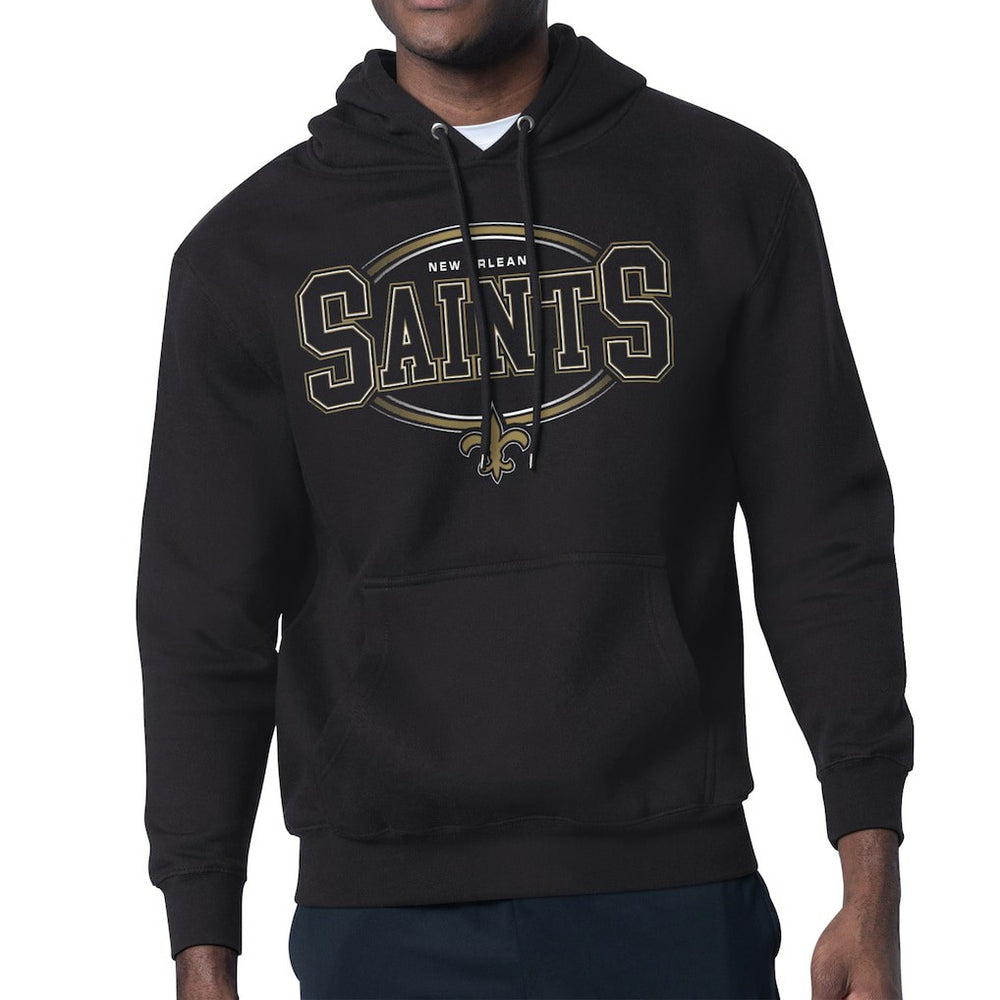 New Orleans Saints Starter Team Track Graphic Pullover Hoodie | NFL Sale