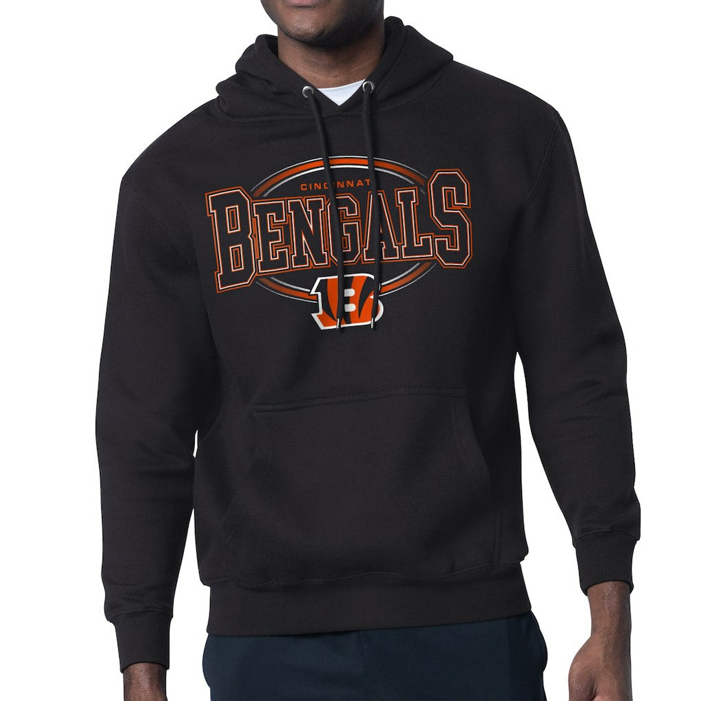 Cincinnati Bengals Starter Team Track Graphic Pullover Hoodie | NFL Sale