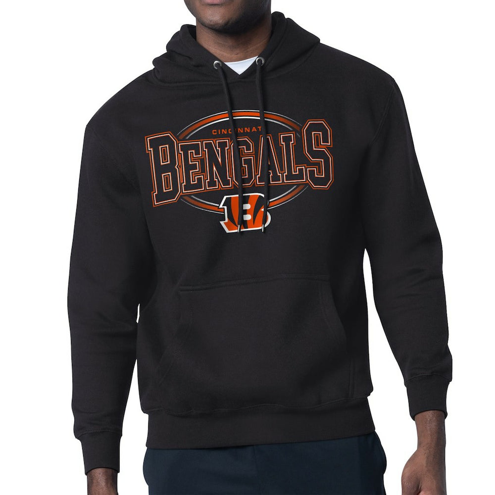 Cincinnati Bengals Starter Team Track Graphic Pullover Hoodie | NFL Sale
