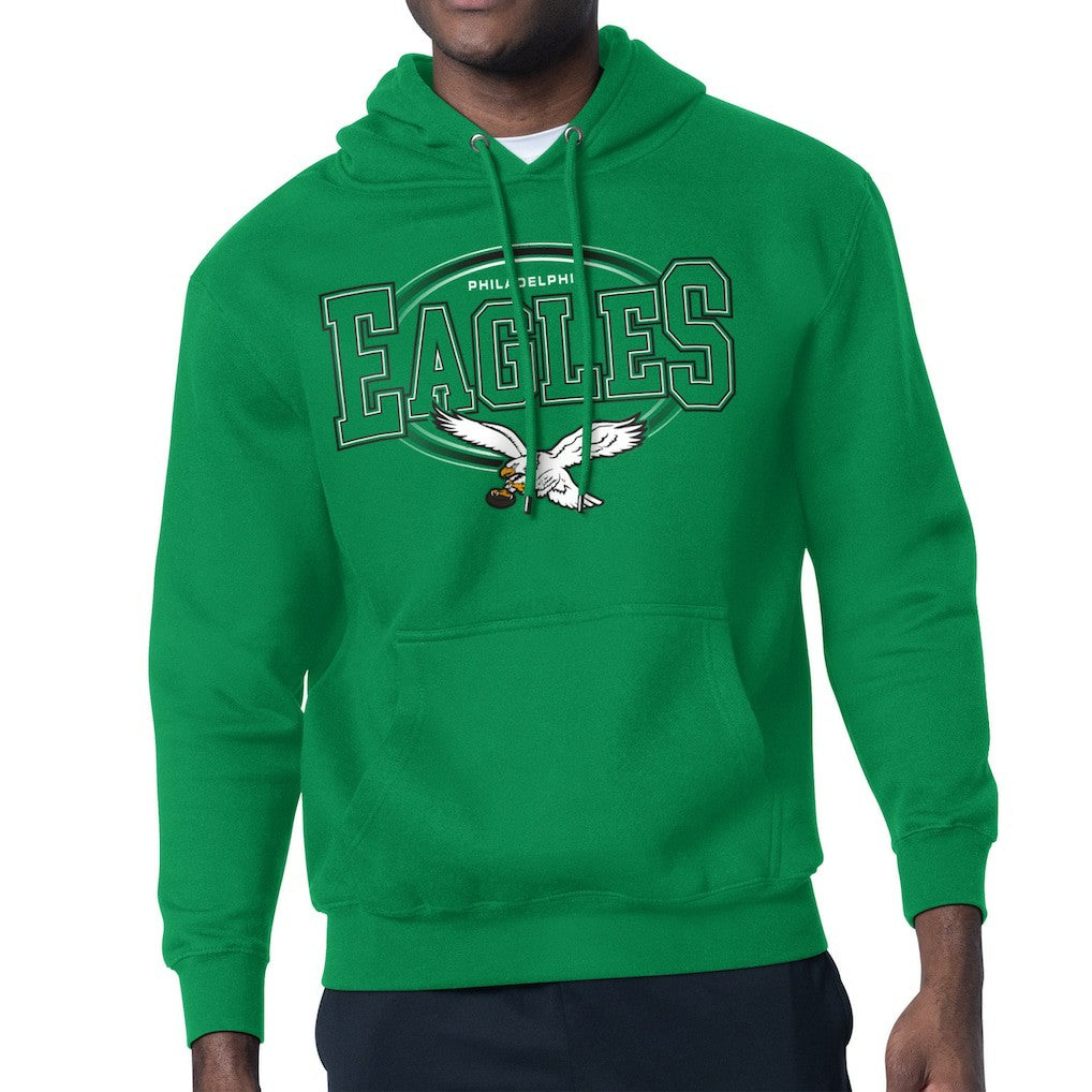 Philadelphia Eagles Starter Team Track Graphic Pullover Hoodie | NFL Near me