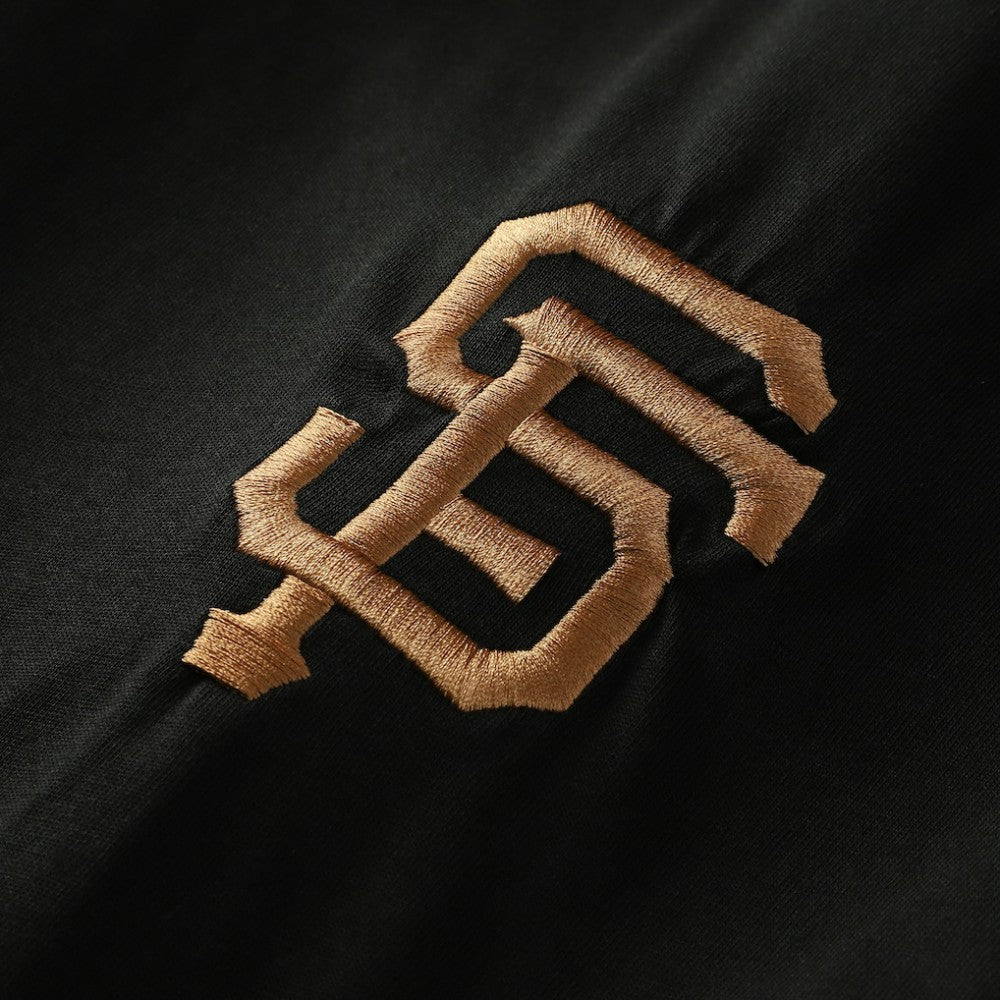 San Francisco Giants New Era Bronze Logo with Cross Bats Established T-Shirt - MLB T-shirts