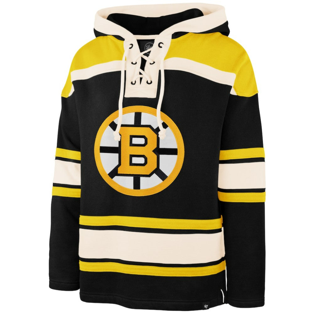 David Pastrnak Boston Bruins '47 Player Name & Number Lacer Hoodie -  NHL Hoodies