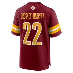 Washington Commanders Jacory Croskey-Merritt  Team Game Jersey | NFL Sale