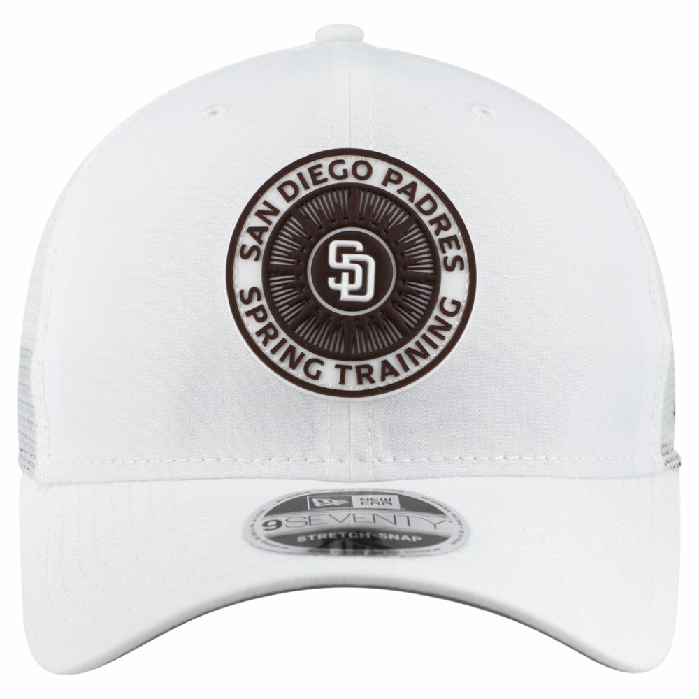 San Diego Padres New Era 2026 Spring Training Fan Pack 9SEVENTY Adjustable Trucker Hat - MLB Hats