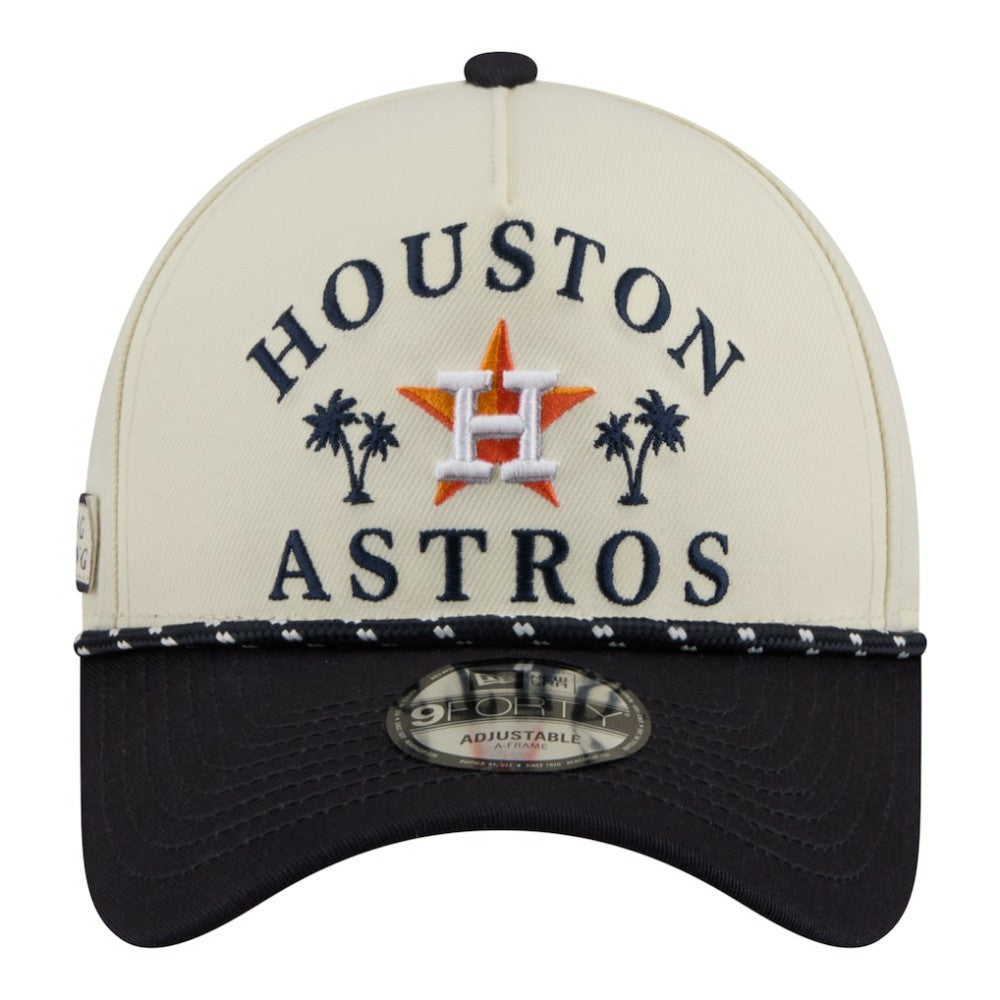 Houston Astros New Era 2026 Spring Training Fan Pack Rope A-Frame 9FORTY Adjustable Hat - MLB Hats