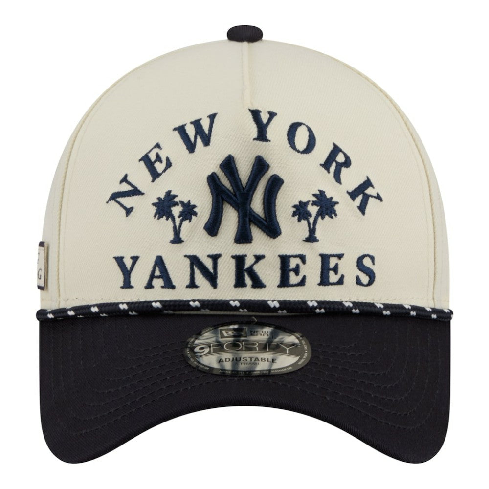 New York Yankees New Era 2026 Spring Training Fan Pack Rope A-Frame 9FORTY Adjustable Hat - MLB Hats