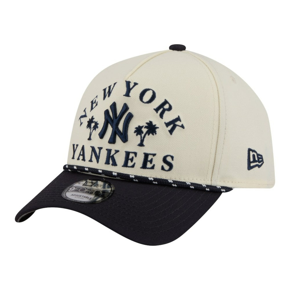 New York Yankees New Era 2026 Spring Training Fan Pack Rope A-Frame 9FORTY Adjustable Hat - MLB Hats