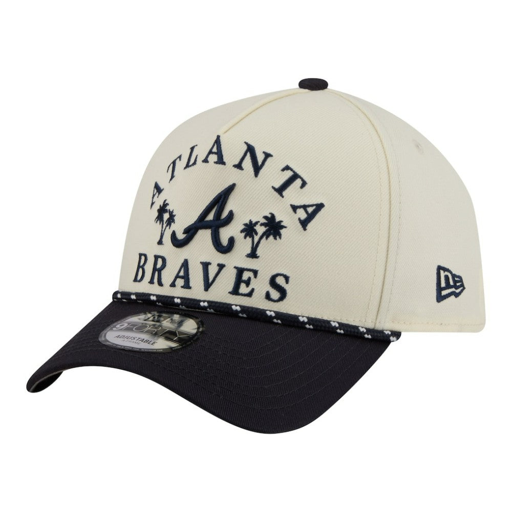Atlanta Braves New Era 2026 Spring Training Fan Pack Rope A-Frame 9FORTY Adjustable Hat - MLB Hats