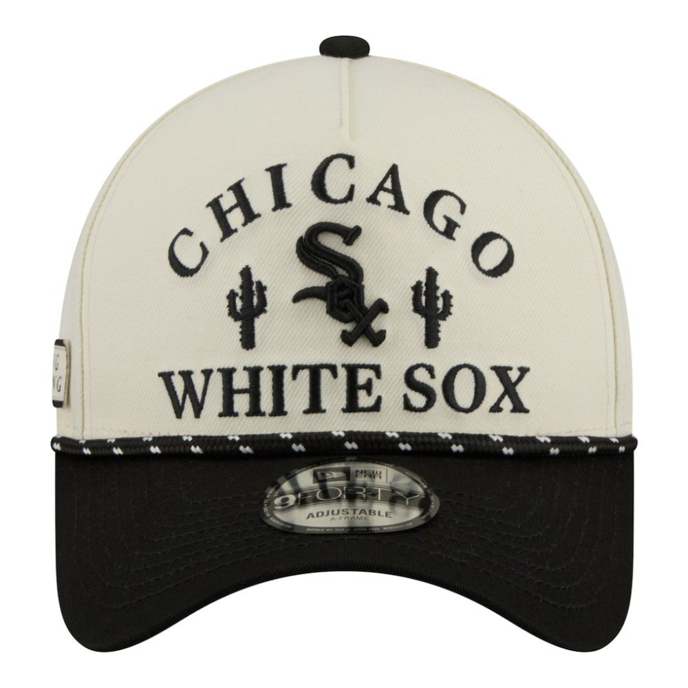 Chicago White Sox New Era 2026 Spring Training Fan Pack Rope A-Frame 9FORTY Adjustable Hat - MLB Hats