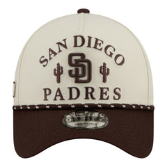 San Diego Padres New Era 2026 Spring Training Fan Pack Rope A-Frame 9FORTY Adjustable Hat - MLB Hats