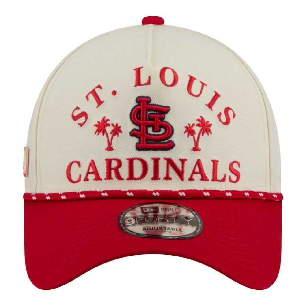 St. Louis Cardinals New Era 2026 Spring Training Fan Pack Rope A-Frame 9FORTY Adjustable Hat - MLB Hats