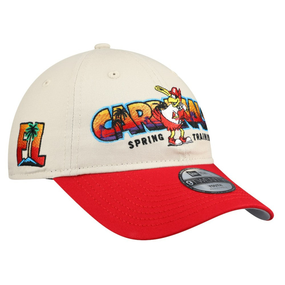 St. Louis Cardinals New Era Youth 2026 Spring Training Fan Pack Batter 9TWENTY Adjustable Hat - MLB Hats