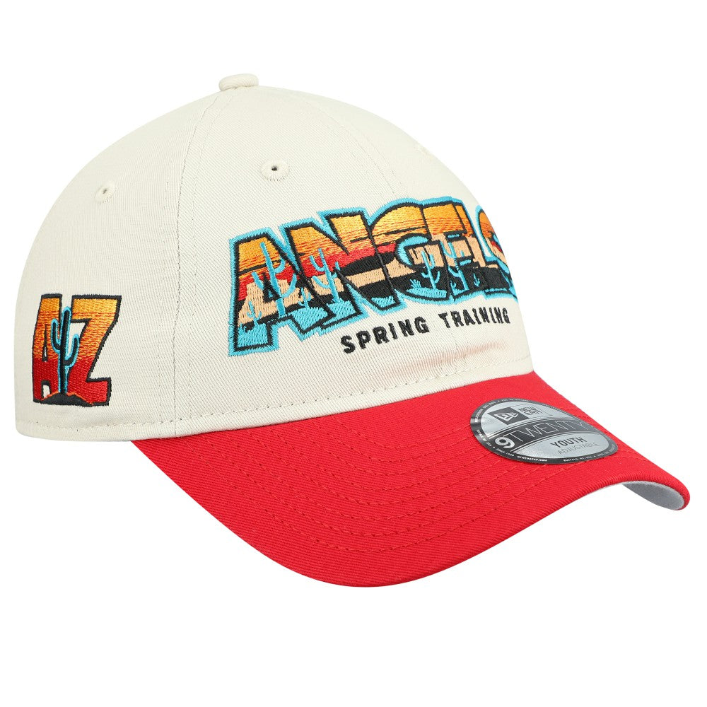 Los Angeles Angels New Era Youth 2026 Spring Training Fan Pack Batter 9TWENTY Adjustable Hat - MLB Hats