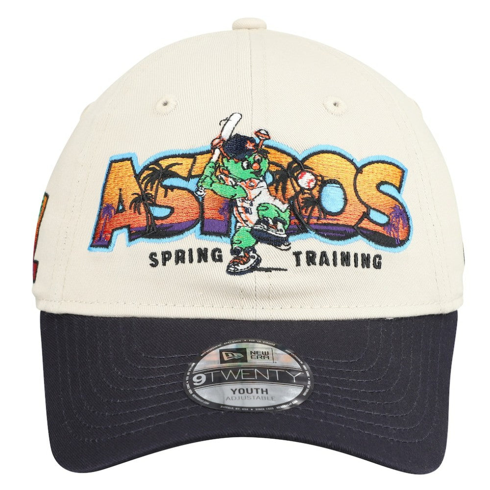 Houston Astros New Era Youth 2026 Spring Training Fan Pack Batter 9TWENTY Adjustable Hat - MLB Hats