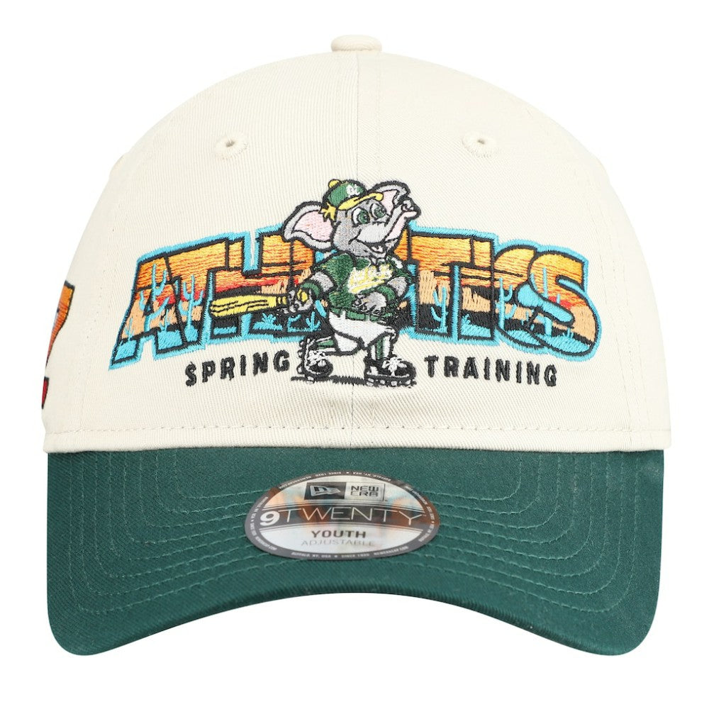 Athletics New Era Youth 2026 Spring Training Fan Pack Batter 9TWENTY Adjustable Hat - MLB Hats