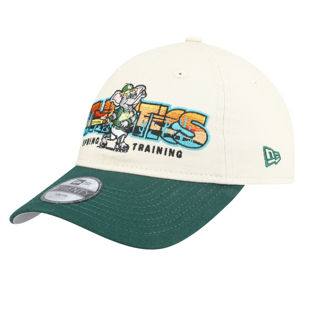 Athletics New Era Youth 2026 Spring Training Fan Pack Batter 9TWENTY Adjustable Hat - MLB Hats