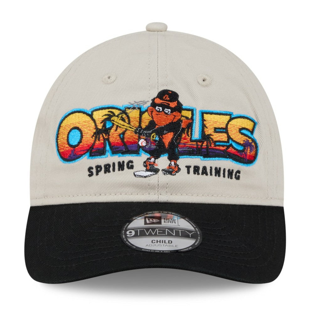 Baltimore Orioles New Era Youth 2026 Spring Training Fan Pack Batter 9TWENTY Adjustable Hat - MLB Hats