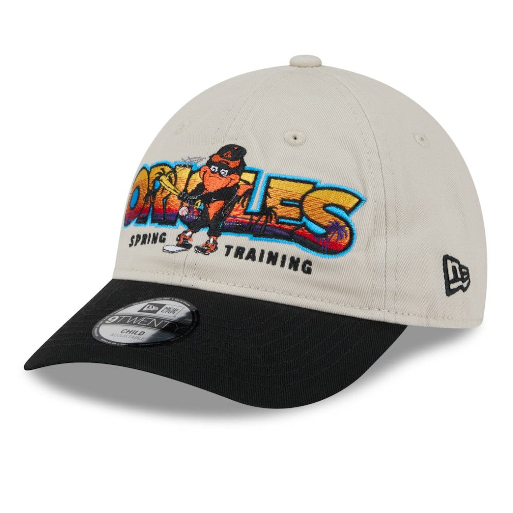Baltimore Orioles New Era Youth 2026 Spring Training Fan Pack Batter 9TWENTY Adjustable Hat - MLB Hats