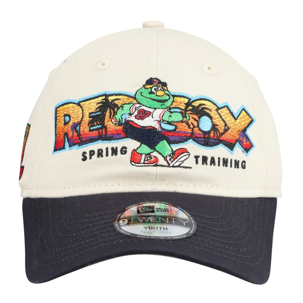 Boston Red Sox New Era Youth 2026 Spring Training Fan Pack Batter 9TWENTY Adjustable Hat - MLB Hats