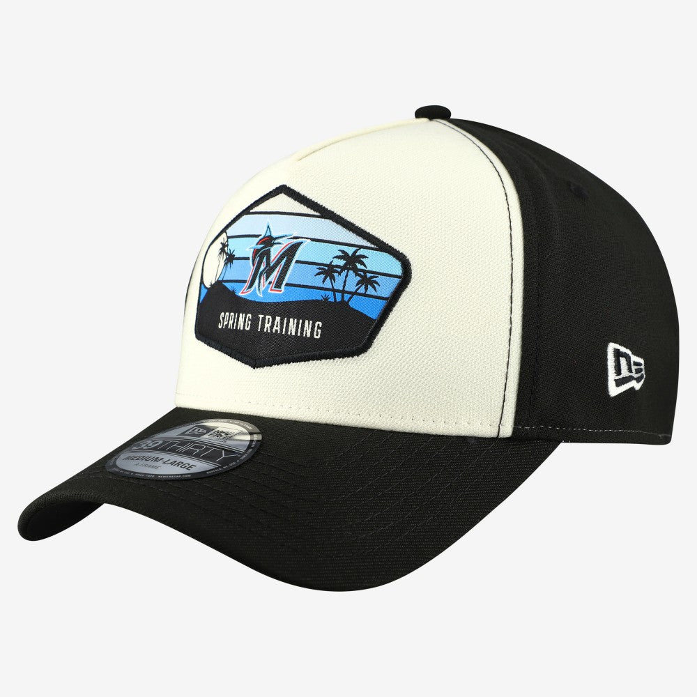 Miami Marlins New Era 2026 Spring Training Fan Pack Gradient 39THIRTY Flex Hat - MLB Hats