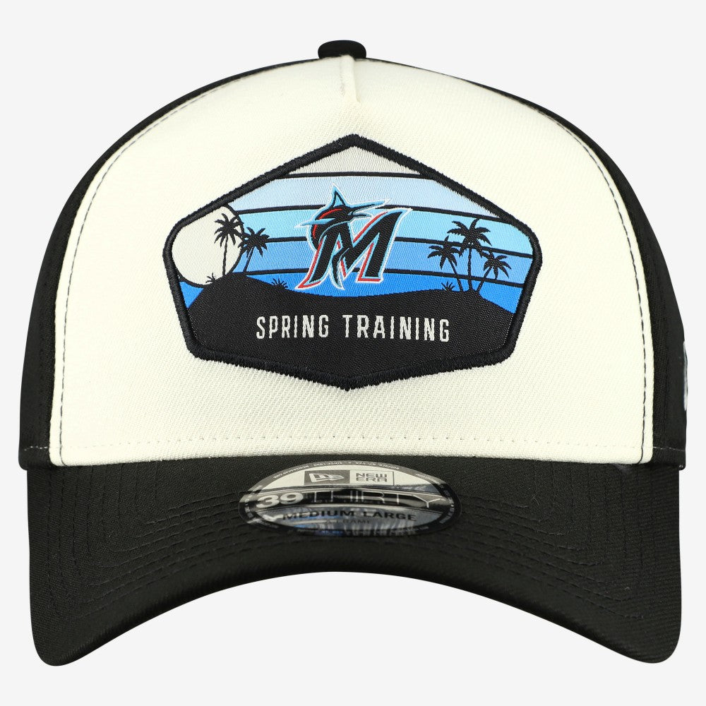 Miami Marlins New Era 2026 Spring Training Fan Pack Gradient 39THIRTY Flex Hat - MLB Hats