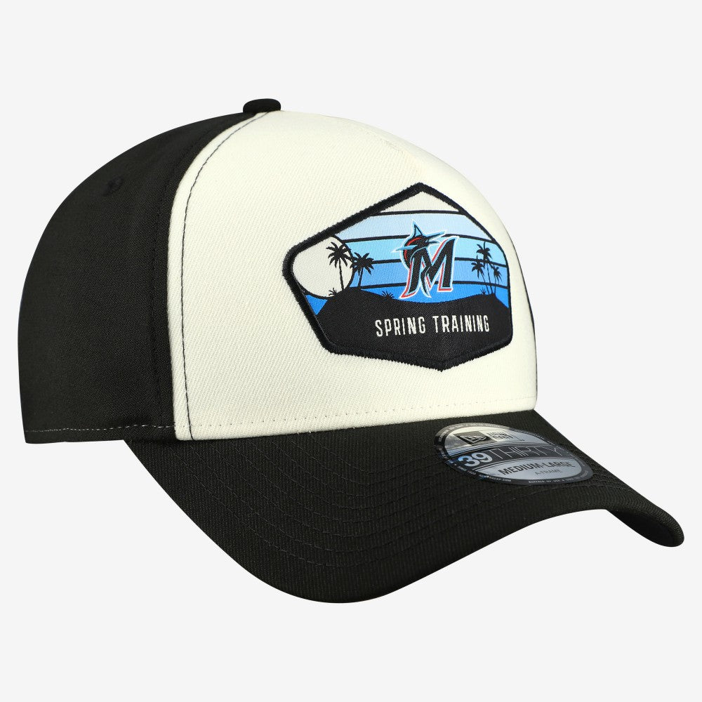 Miami Marlins New Era 2026 Spring Training Fan Pack Gradient 39THIRTY Flex Hat - MLB Hats