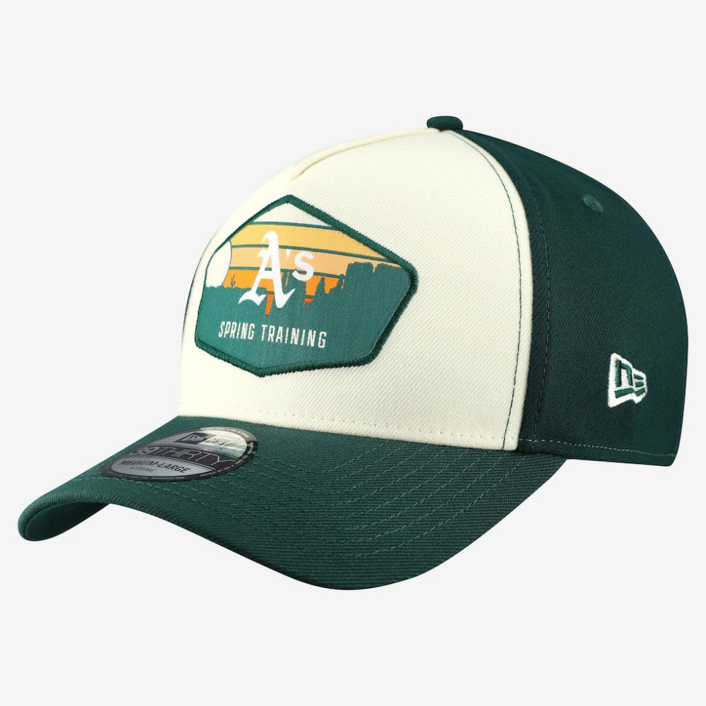 Athletics New Era 2026 Spring Training Fan Pack Gradient 39THIRTY Flex Hat - MLB Hats