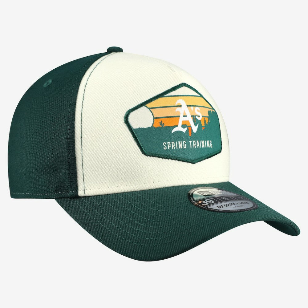 Athletics New Era 2026 Spring Training Fan Pack Gradient 39THIRTY Flex Hat - MLB Hats
