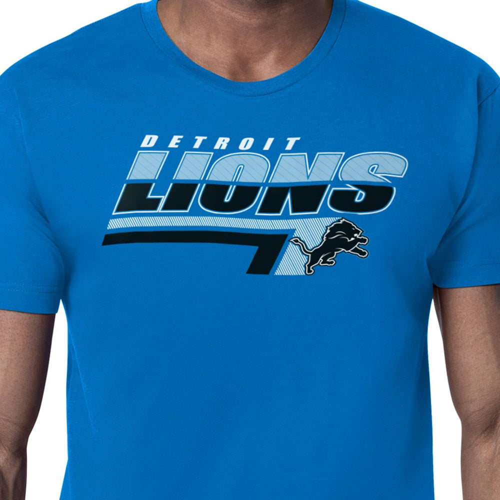 Detroit Lions Starter Logo Push Graphic T-Shirt | NFL Hot